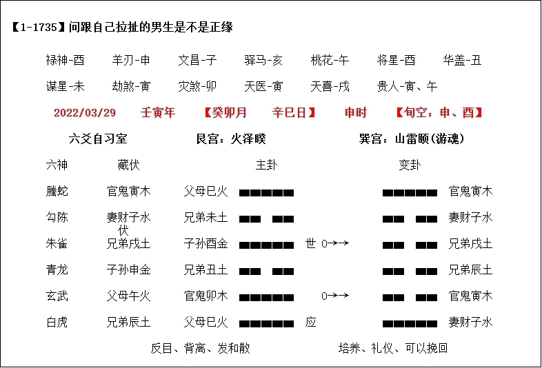 风水堂:感情卦看起来好说话