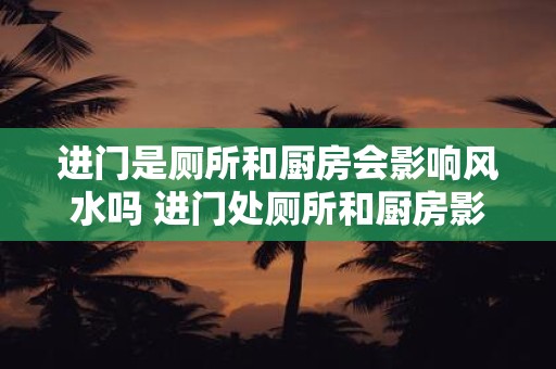 慈世堂:进门处是家居风水中的一环